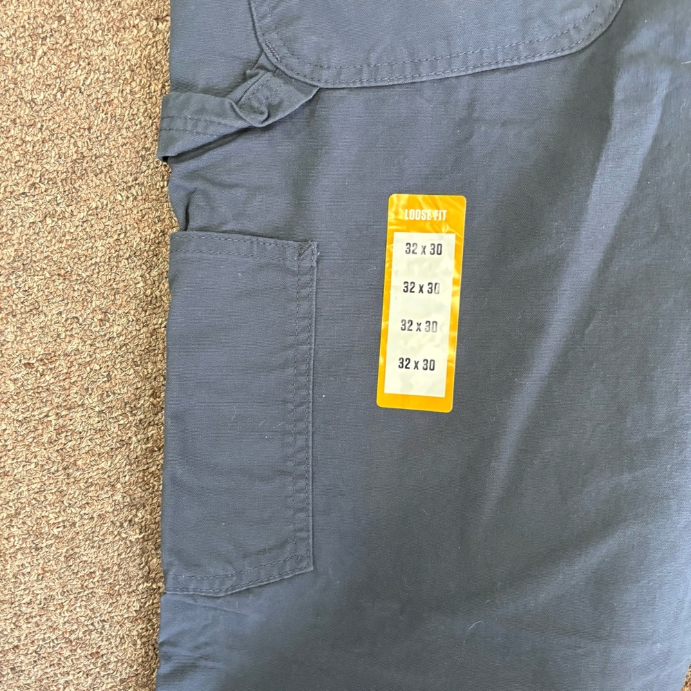 Carhartt Men's Dark Blue Cargo Pants - Picture 4 of 7